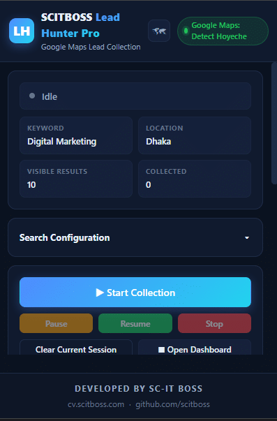Google Map Lead Hunter-Pro-Extension Sell With-Video Tutorial